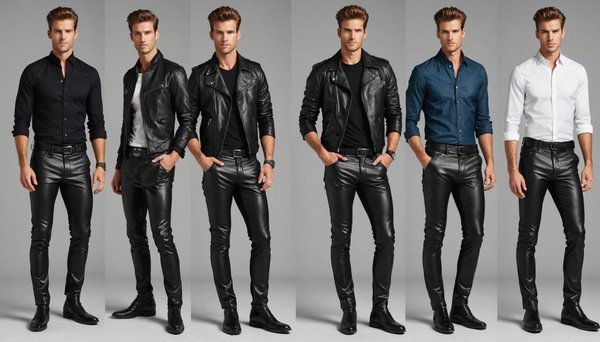 10 pantalons en simili cuir pour homme qui rehaussent votre look